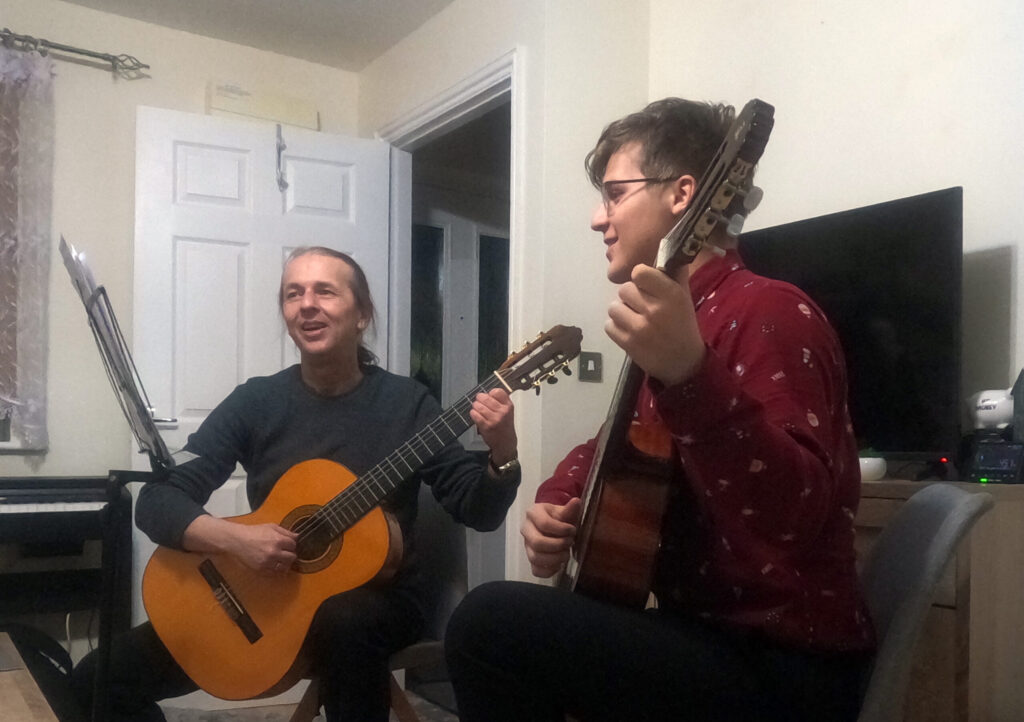 Guitar lesson in Skegness